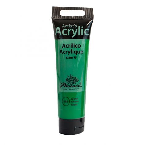 Farba akrylowa Phoenix 125ml, Zielona - Sap Green